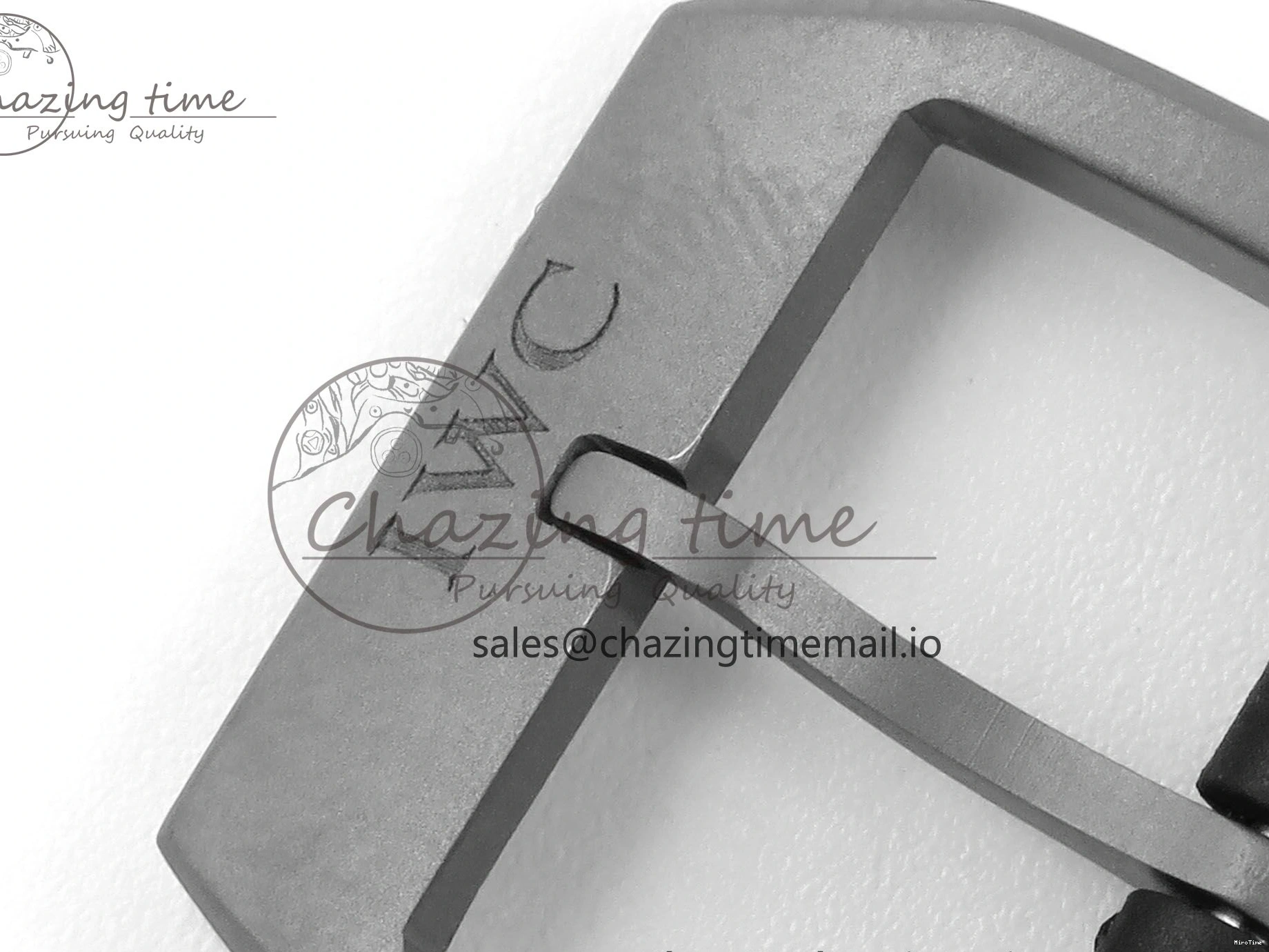 MIROTIME 0307 TravelReady Pilot IW326905 Black Aces M+F 1:1 Best Edition White Dial on Black Rubber Strap MY 7000